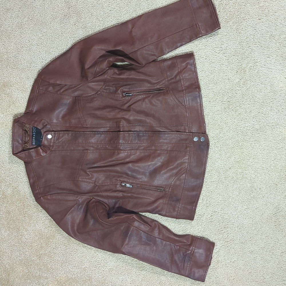 Women's leather jacket